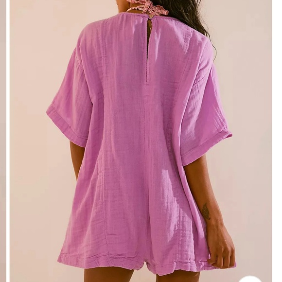 Free People Free est So Lively Mini Romper, Size M - Picture 3 of 6